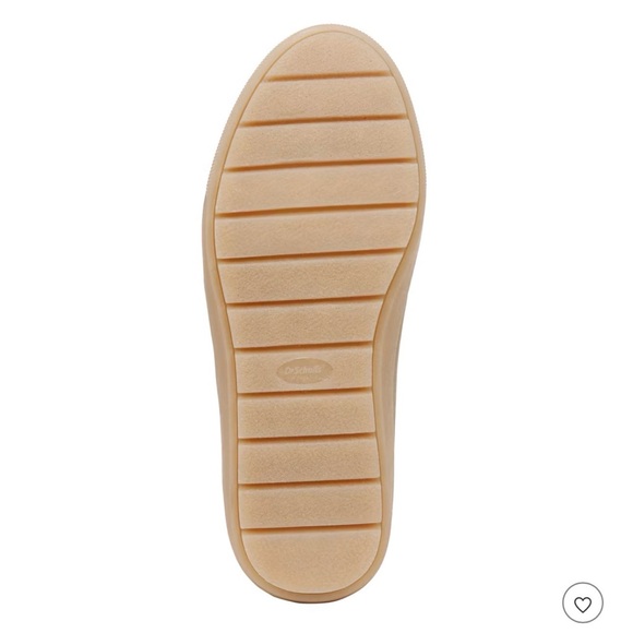 NWOB Dr. Scholl's Coral Red and White Platform Sneakers - Picture 6 of 10